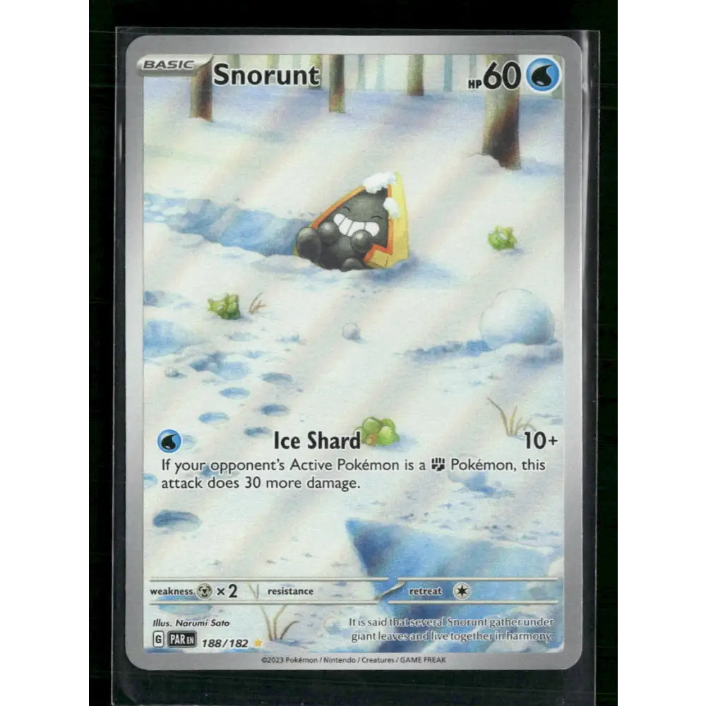 Snorunt SV04: Paradox Rift #188/182 - Trading Card