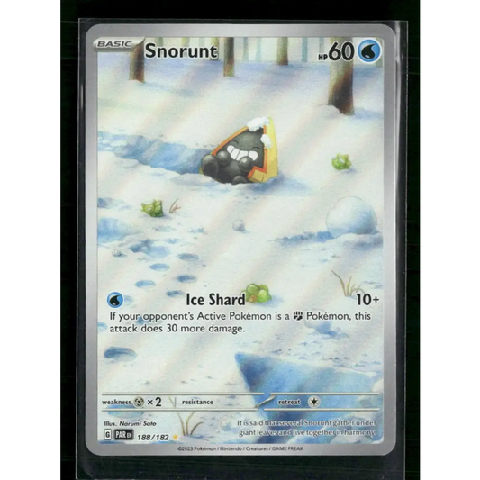 Snorunt SV04: Paradox Rift #188/182 - Trading Card