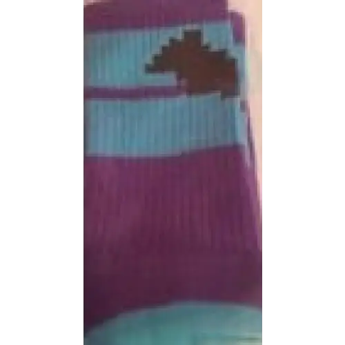 Socks - 8-Bit Batman Socks (Purple & Blue GameStop Exclusive)