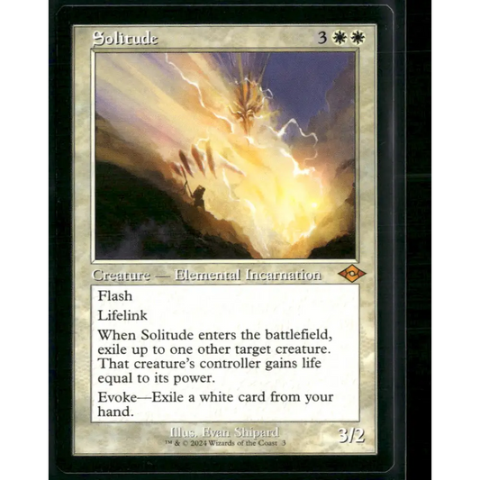 Solitude (Retro Frame) Modern Horizons 2 #3 - Trading Card