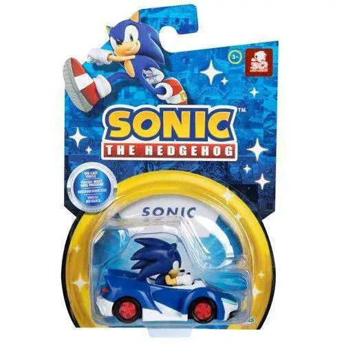 Sonic the Hedgehog 1/64 Scale Die-cast Vehicle - Select Figure(s) - Sonic - Action Figure