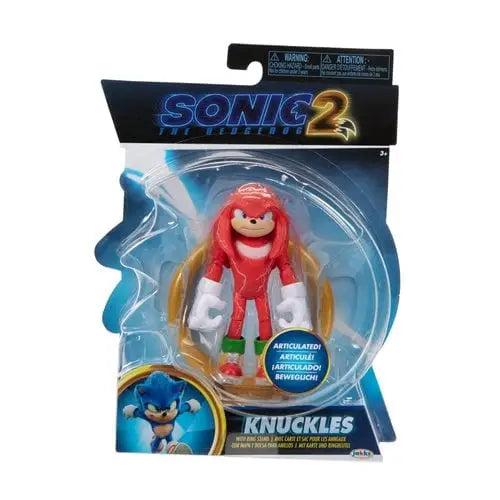 Sonic the Hedgehog 2 Movie 4-Inch Action Figure - Select Figure(s) - Knuckles - Action & Toy Figures