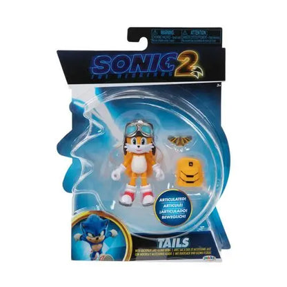 Sonic the Hedgehog 2 Movie 4-Inch Action Figure - Select Figure(s) - Tails - Action & Toy Figures