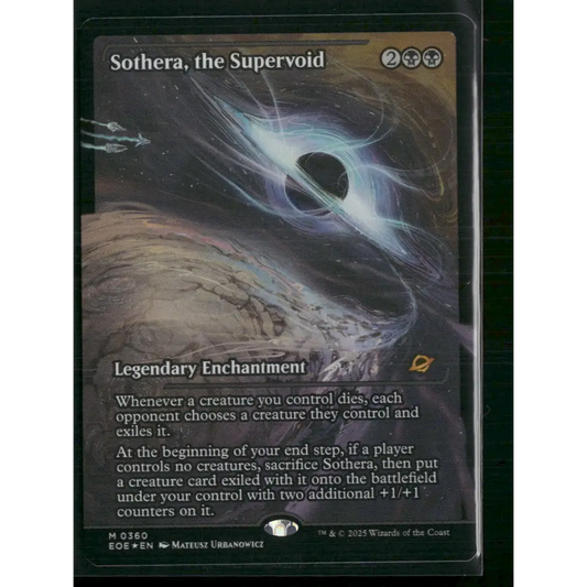 Sothera the Supervoid (Showcase) Edge of Eternities #360 Foil - Trading Card