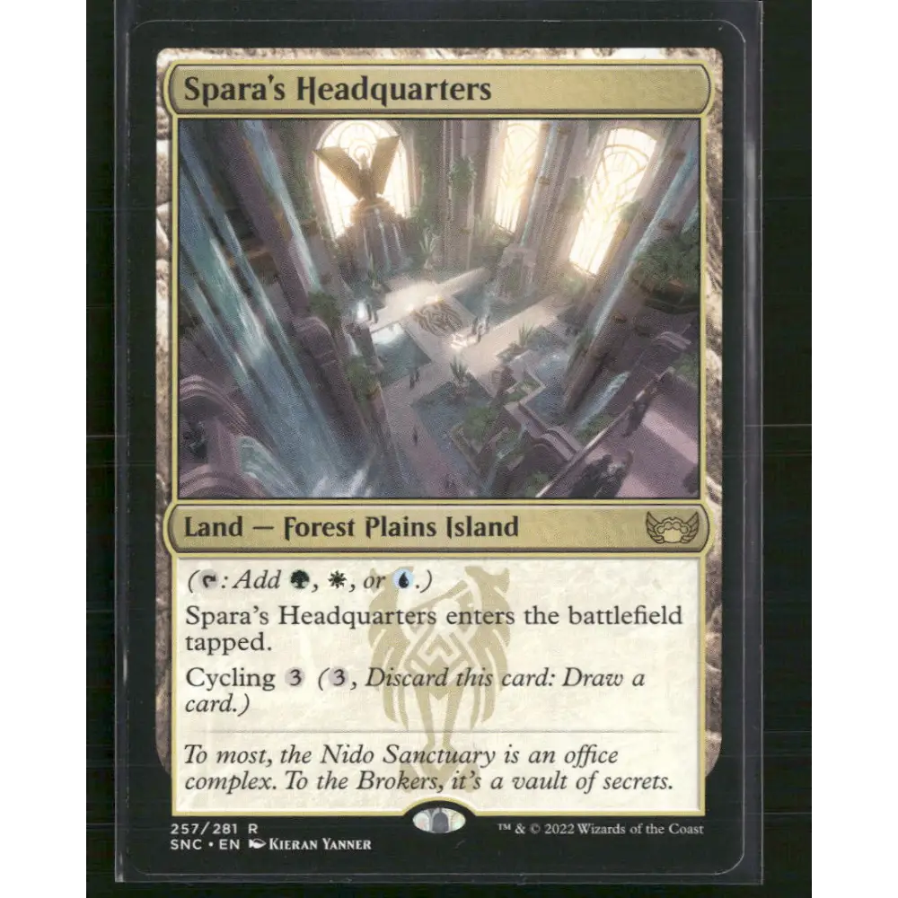 Spara’s Headquarters Prerelease Cards #257 - Trading Card