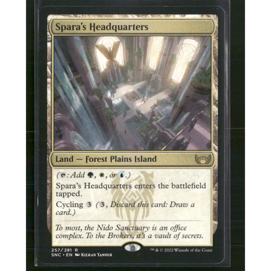 Spara’s Headquarters Prerelease Cards #257 - Trading Card