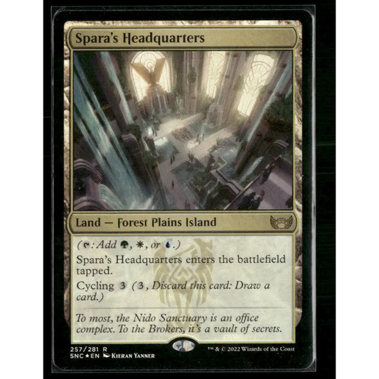 Spara’s Headquarters Streets of New Capenna #257 Foil - Trading Card