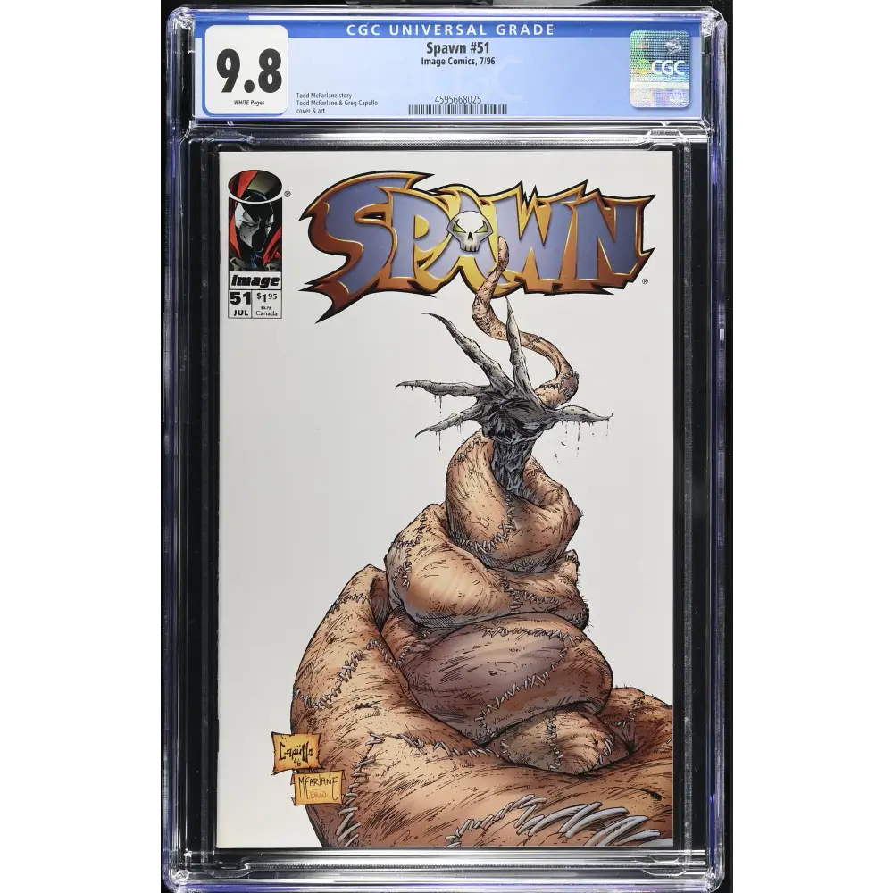 Spawn #51 (7/96) Graded CGC 9.8 - Comic Book