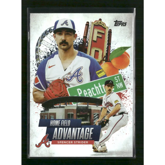 Spencer Strider 2025 Topps #HA-23 Home Field Advantage - Trading Card