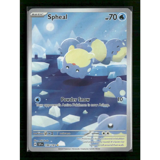 Spheal SV08: Surging Sparks #199/191 - Trading Card
