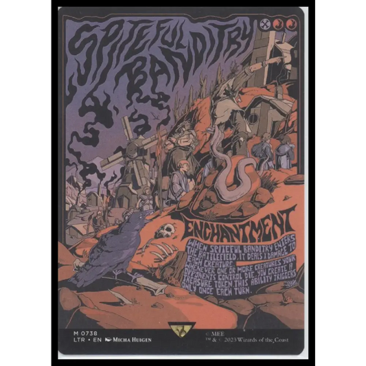 Spiteful Banditry (Borderless Poster) Tales of Middle-earth #738 - Trading Card
