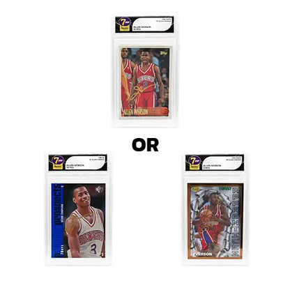 Sports Signature Series - Allen Iverson & Jose Canseco - Allen Iverson Rookie Card