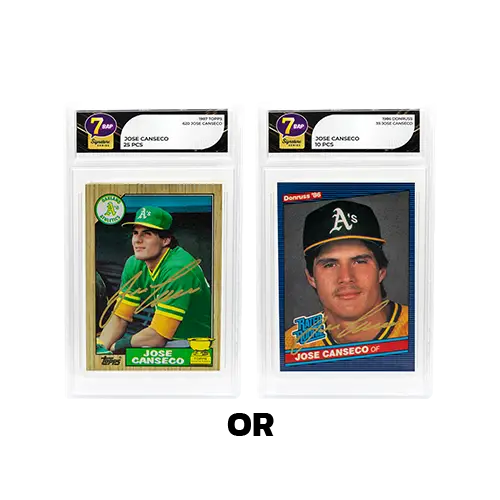 Sports Signature Series - Allen Iverson & Jose Canseco - Jose Canseco Rookie Card