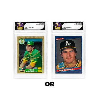 Sports Signature Series - Allen Iverson & Jose Canseco - Jose Canseco Rookie Card