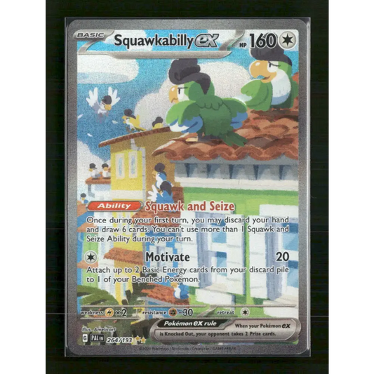 Squawkabilly ex SV02: Paldea Evolved #264/193 - Trading Card