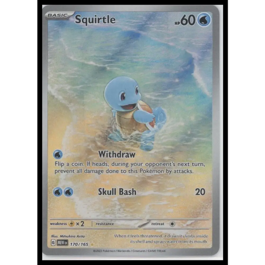 Squirtle SV: Scarlet & Violet 151 #170/165