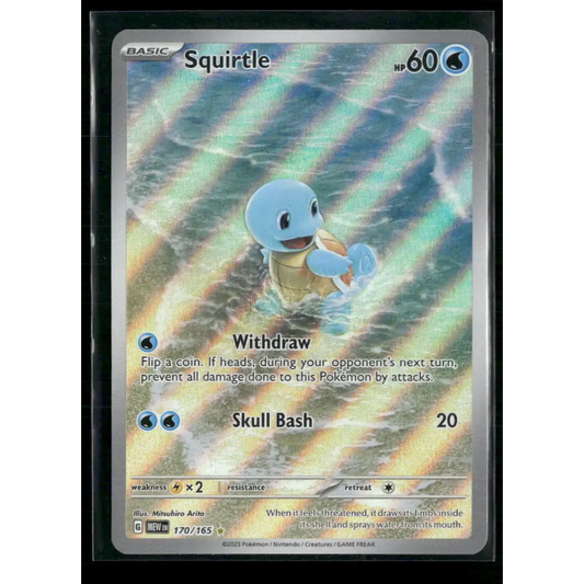 Squirtle SV: Scarlet & Violet 151 #170/165 - Trading Card