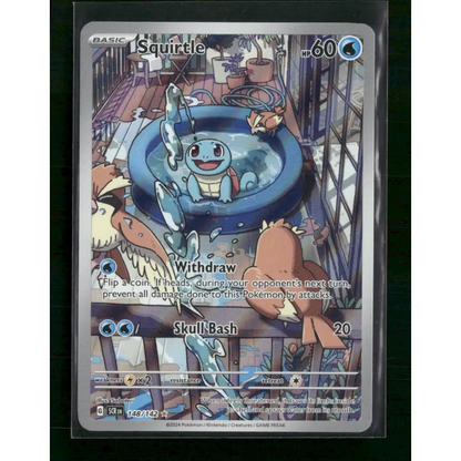 Squirtle SV07: Stellar Crown #148/142 - Trading Card