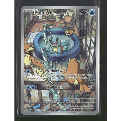 Squirtle SV07: Stellar Crown #148/142 - Trading Card