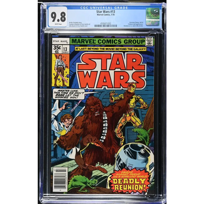 Star Wars #13 (7/78) Graded CGC 9.8 - Comic Book