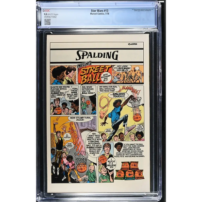 Star Wars #13 (7/78) Graded CGC 9.8 - Comic Book