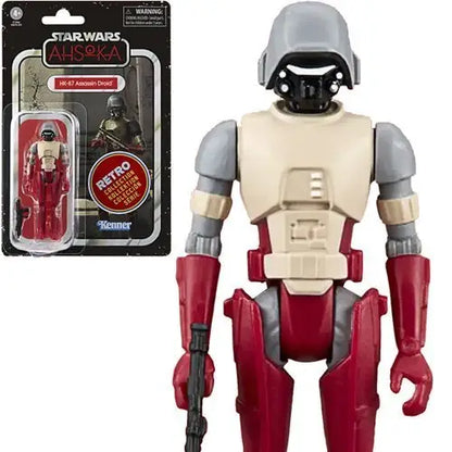 Star Wars: Ahsoka Tano - The Retro Collection - 3 3/4-Inch Action Figure - Select Figure(s) - HK87 Droid - Action & Toy