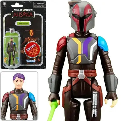 Star Wars: Ahsoka Tano - The Retro Collection - 3 3/4-Inch Action Figure - Select Figure(s) - Sabine Wren - Action &