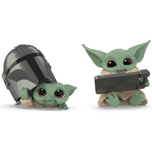 Star Wars - Baby Bounties - The Child - Select Figure(s) - Helmet Peeking and Datapad Tablet - Toys & Games