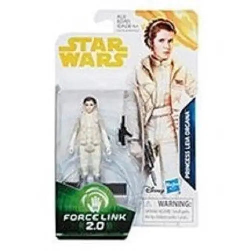 Star Wars Force Link 3 3/4-Inch Action Figure - Select Figure(s) - Princess Leia Organa (Hoth) - Toys & Games