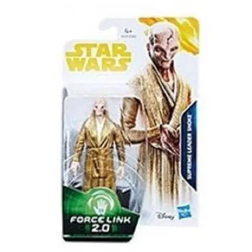 Star Wars Force Link 3 3/4-Inch Action Figure - Select Figure(s) - Supreme Leader Snoke - Toys & Games