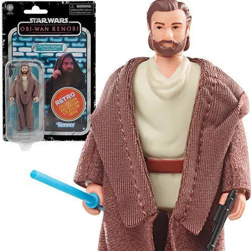 Star Wars: Obi-Wan Kenobi - The Retro Collection - 3 3/4-Inch Action Figure - Select Figure(s) - Obi-Wan Kenobi