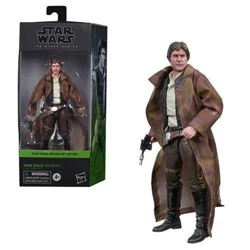 Star Wars: Return of the Jedi - The Black Series 6-Inch Action Figure - Select Figure(s) - Han Solo (Endor Trenchcoat)