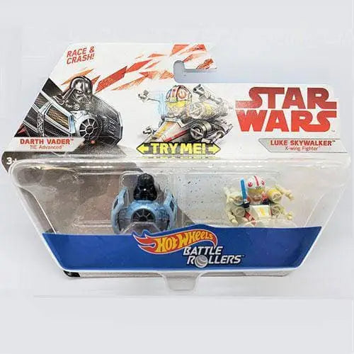 Star Wars Solo Hot Wheels Battle Rollers - Select Vehicle(s) - Darth Vader & Luke Skywalker - Toys & Games