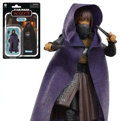 Star Wars The Acolyte - The Vintage Collection 3 3/4-Inch Action Figure - Select Figure(s) - Mae (Assassin) - Action &
