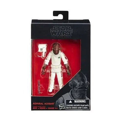 Star Wars The Black Series - 3 3/4-Inch Action Figure - Select Figure(s) - Admiral Ackbar - Toys & Games