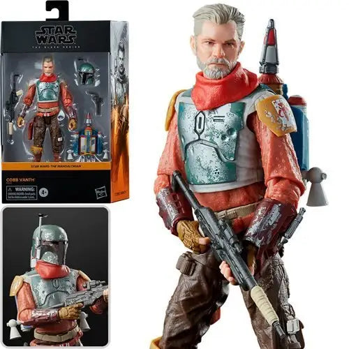 Star Wars: The Mandalorian - The Black Series 6-Inch Action Figure - Select Figure(s) - Cobb Vanth (Deluxe) - Action &