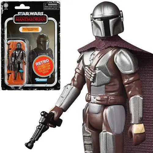 Star Wars: The Mandalorian - The Retro Collection - 3 3/4-Inch Action Figure - Select Figure(s) - The Mandalorian