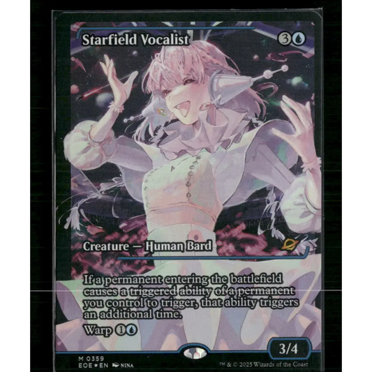 Starfield Vocalist (Showcase) Edge of Eternities #359 - Trading Card