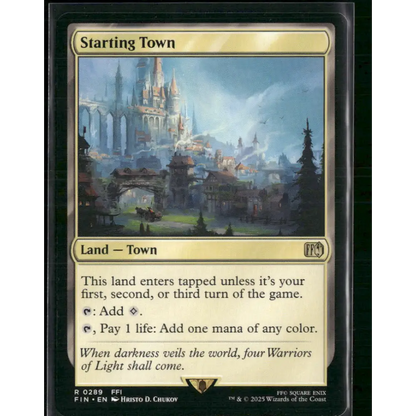 Starting Town FINAL FANTASY #289 - Trading Card