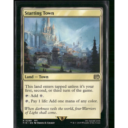 Starting Town FINAL FANTASY #289 - Trading Card