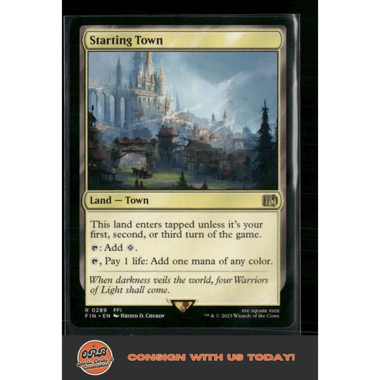 Starting Town FINAL FANTASY #289 - Trading Card