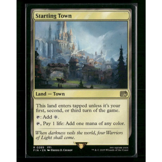 Starting Town FINAL FANTASY #289 - Trading Card