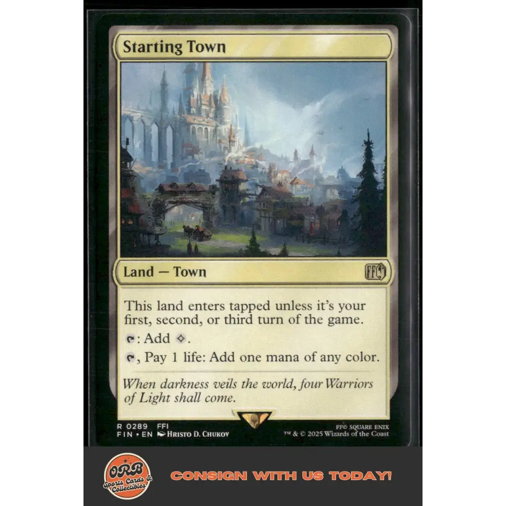 Starting Town FINAL FANTASY #289 - Trading Card