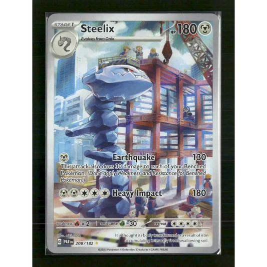 Steelix SV04: Paradox Rift #208/182 - Trading Card
