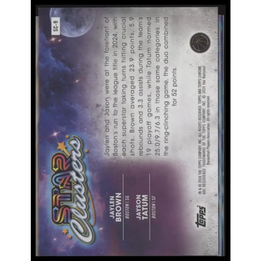 Stephen Curry / Klay Thompson 2023-24 Topps Midnight #C-20 Constellations