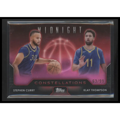 Stephen Curry / Klay Thompson 2023-24 Topps Midnight #C-20 Constellations