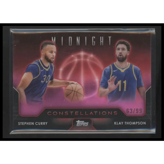 Stephen Curry / Klay Thompson 2023-24 Topps Midnight #C-20 Constellations