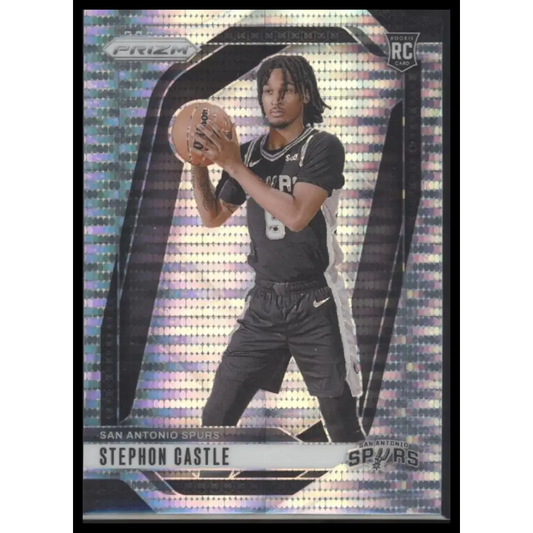 Stephon Castle 2024-25 Panini Prizm #234 Prizms Silver - Trading Card