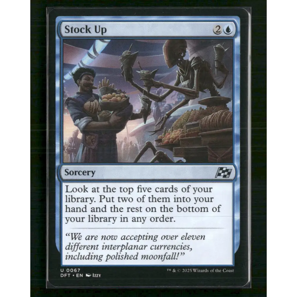 Stock Up Aetherdrift #67 - Trading Card