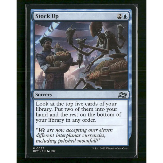 Stock Up Aetherdrift #67 - Trading Card